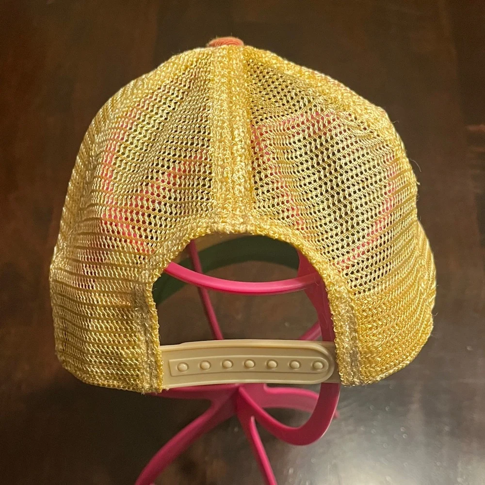 Santa's Girl Distressed Style Cap